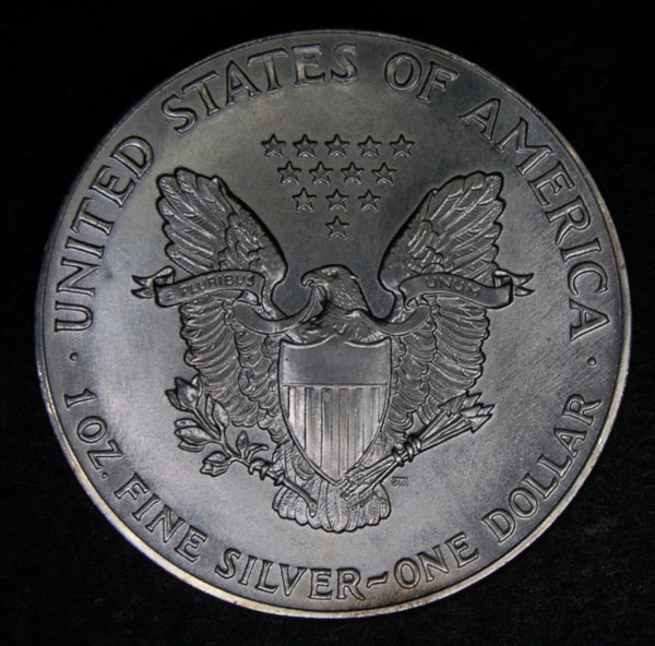 USA. American Eagle 1 Dollar. One ounce fine silver