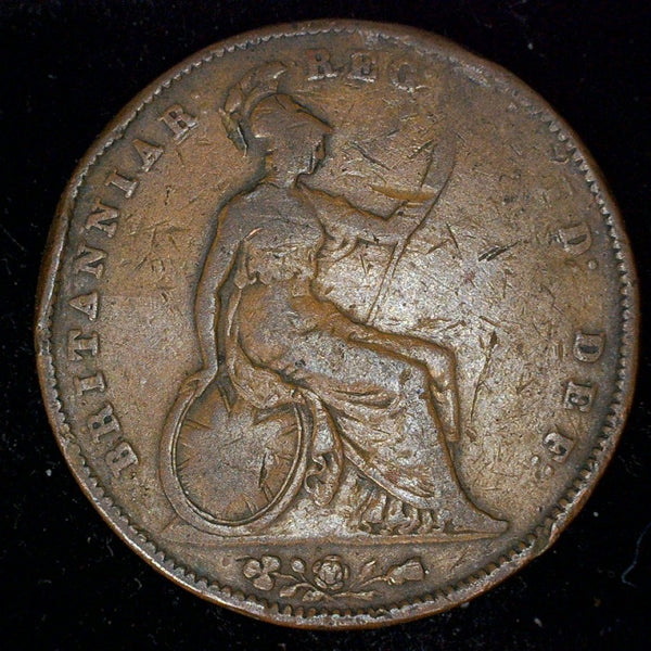 Victoria. Penny. 1855