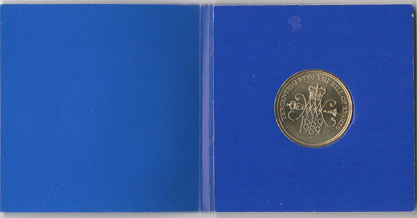 Elizabeth II. Two Pounds. 1989. Promotional pack