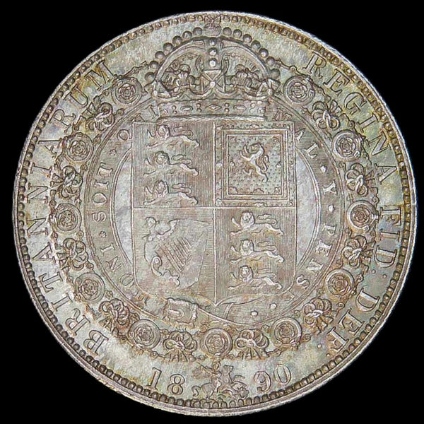 Victoria. Halfcrown. 1890