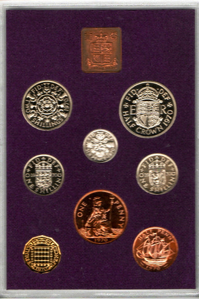 Royal Mint. Proof Year Sets. 1970-82
