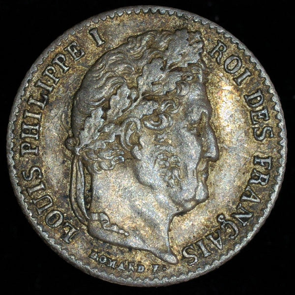 France. 1/4 Franc. 1842 A