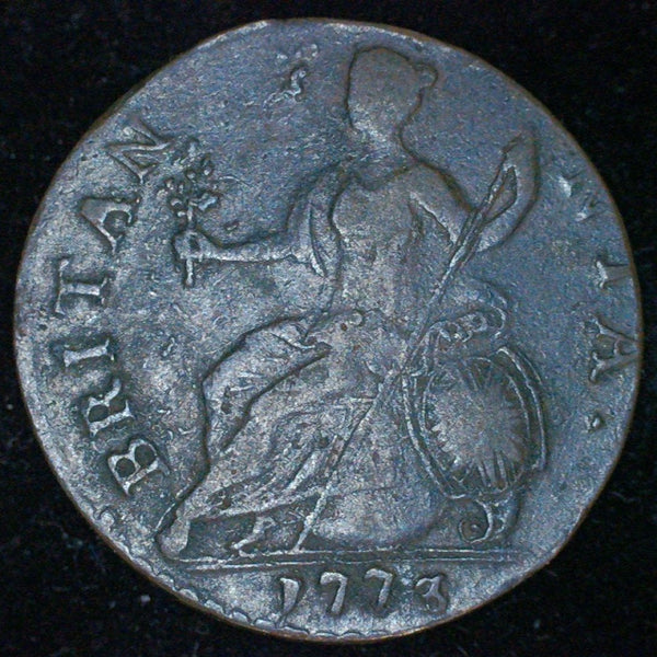 George III. Half Penny. 1773