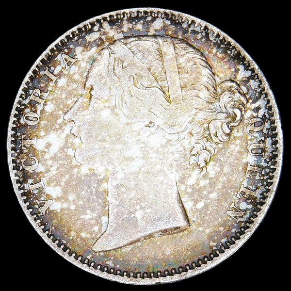 India. East India Company. 1/2 Rupee. 1840. A selection.