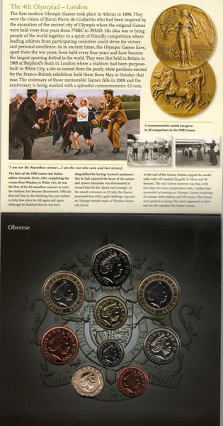 Elizabeth II. Royal Mint. Brilliant Uncirculated Coin Collection. 2008