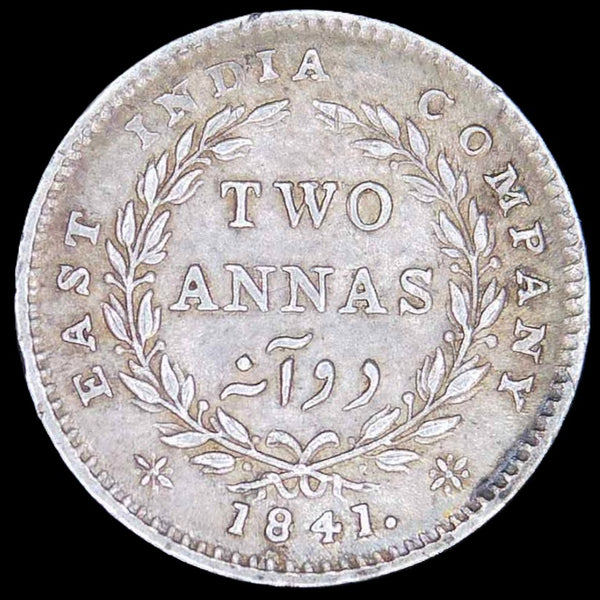 India. East India Company. 2 Annas. 1841. A selection.