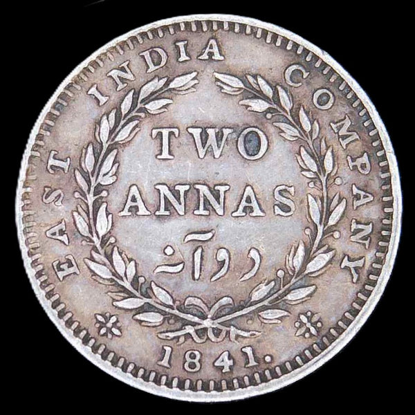 India. East India Company. 2 Annas. 1841. A selection.
