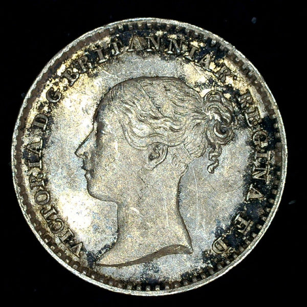 Victoria. Maundy One Penny. 1843