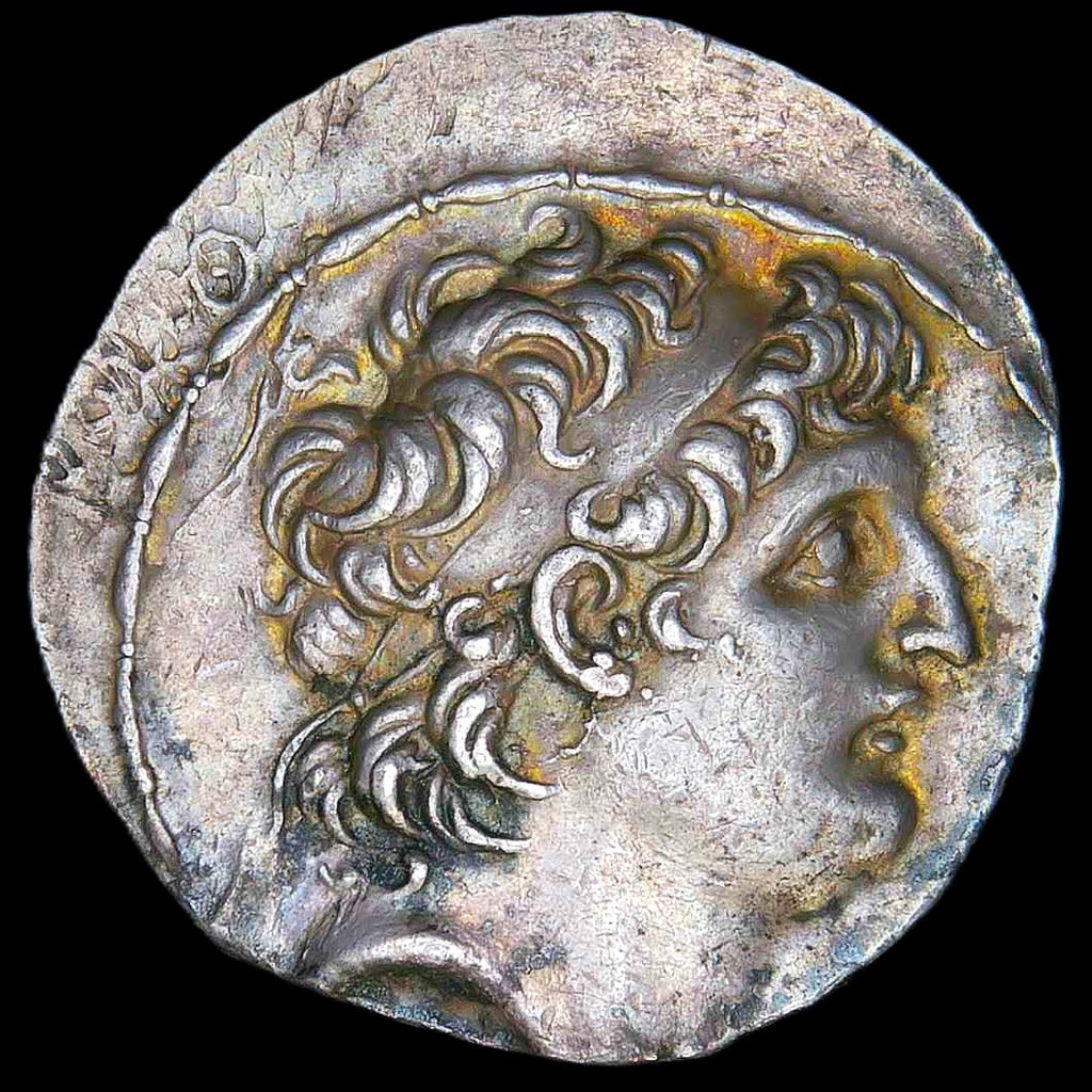 Seleukid Kingdom of Syria, Antiochos VII Euergetes AR Tetradrachm;138-129 BC.
