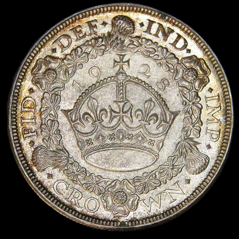 George V. Wreath Crown. 1928