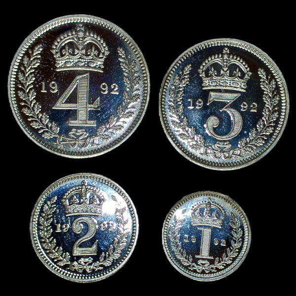Elizabeth II. Maundy set. 1992.
