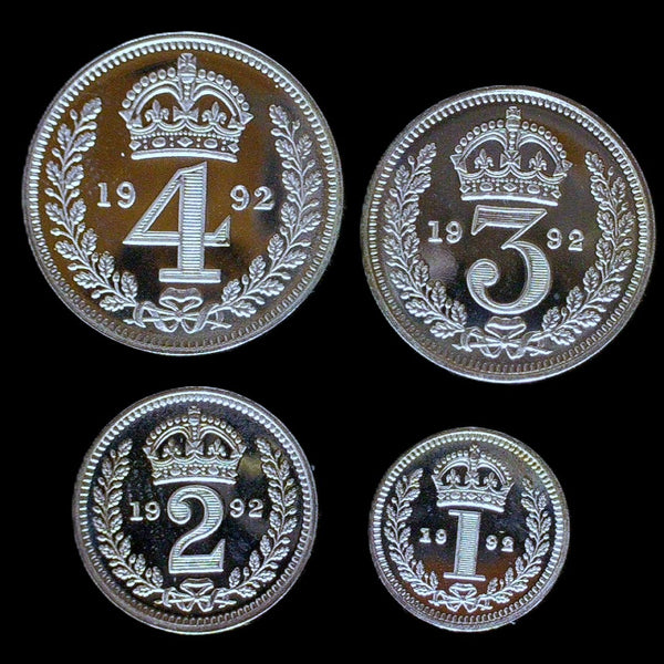 Elizabeth II. Maundy set. 1992.