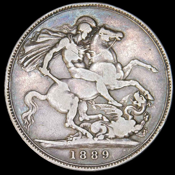 Victoria. Crown. 1889, a selection.
