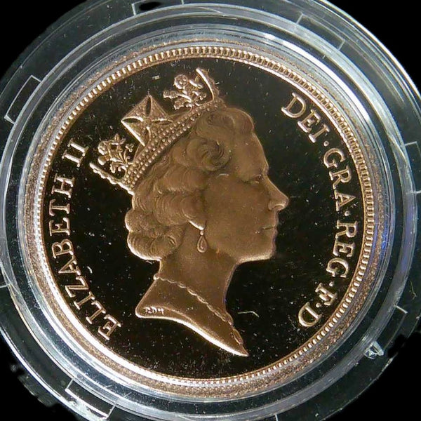 Elizabeth II. Proof Sovereign. 1992
