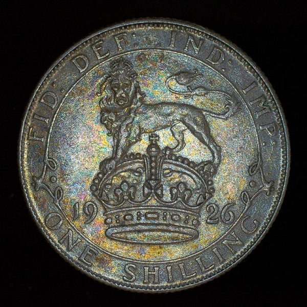 George V. Shilling. 1926. Modified bust.