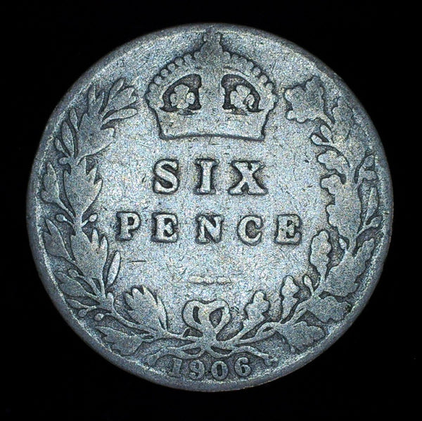 Edward VII. Sixpence. 1906