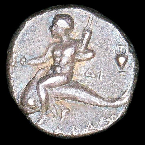 Greece. Calabria, Tarentum, AR Nomos, Hippodanos, magistrate, c. 272-240 BC