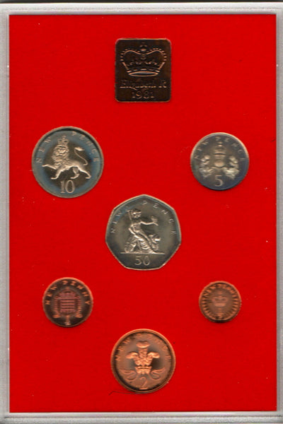 Royal Mint. Proof Year Sets. 1970-82
