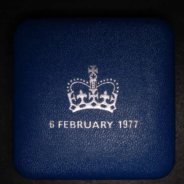 Royal Mint. Silver proof Jubilee Crown. 1977.