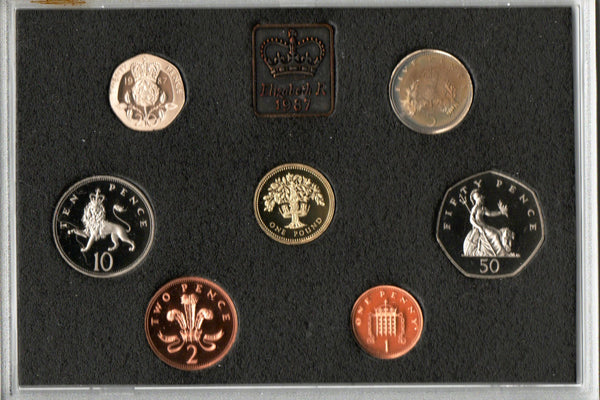 Royal mint. UK Proof Standard year sets. 1983-99