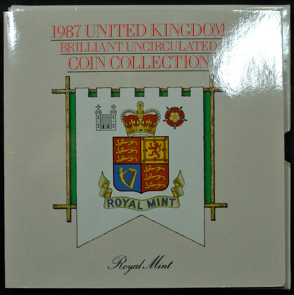 Royal Mint. Uncirculated year sets. 1982- 2007