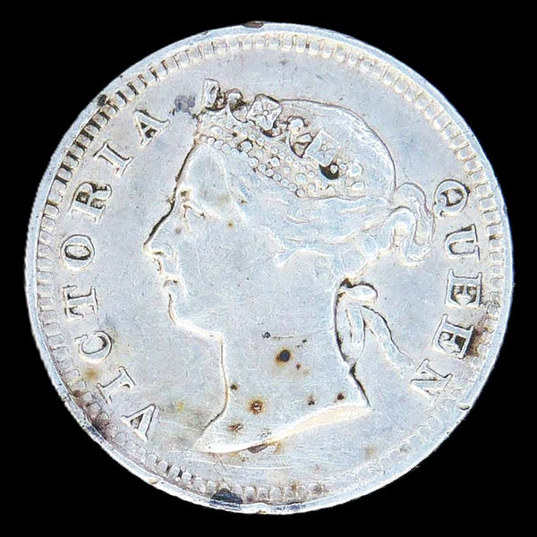 Hong Kong. 5 Cents. 1901