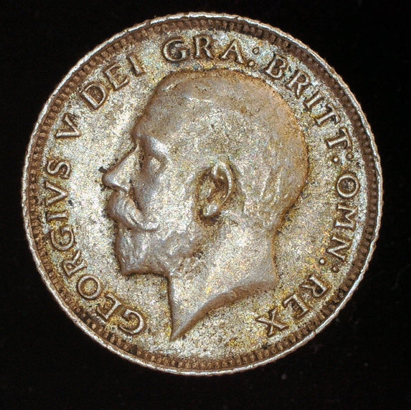 George V. Sixpence. 1914. A selection