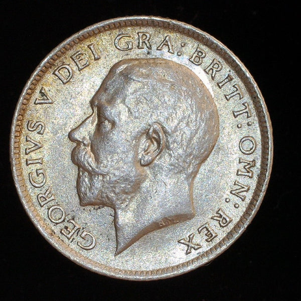 George V. Sixpence. 1918. A selection.