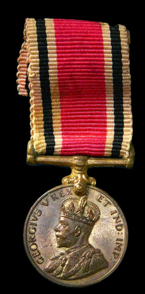 Special Constabulary Long Service Medal. George V. Miniature.