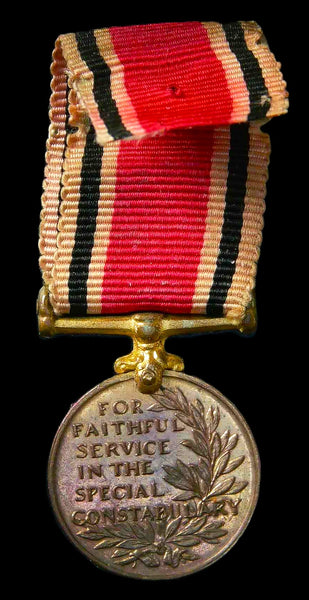 Special Constabulary Long Service Medal. George V. Miniature.