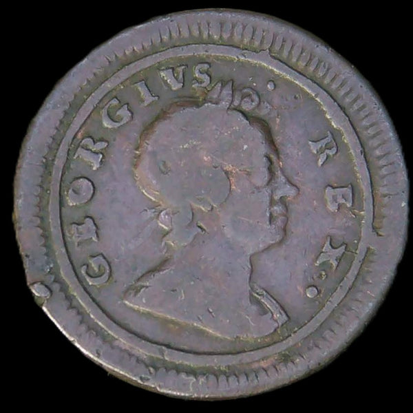 George I. Farthing. 1721