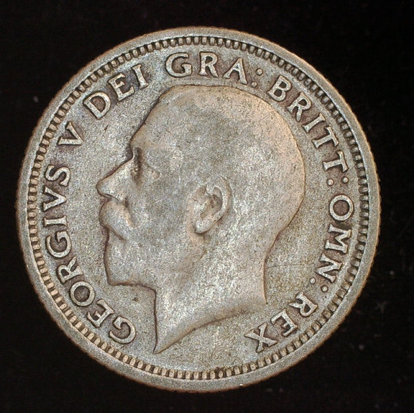 George V. Sixpence. 1926