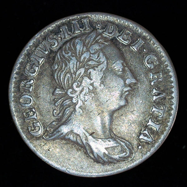 George III. Three pence. 1763. A selection