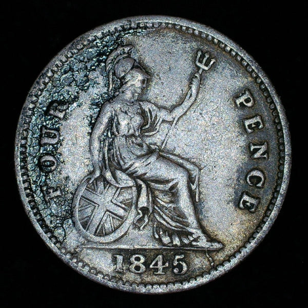 Victoria. Four Pence. 1845