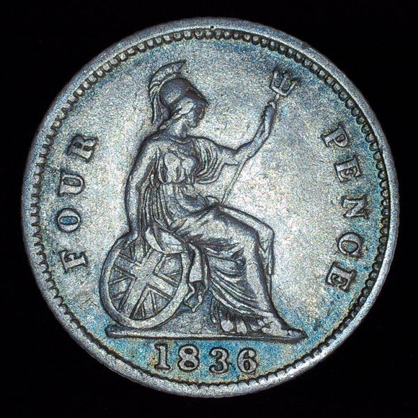 William IV. Four Pence. 1836. A selection.