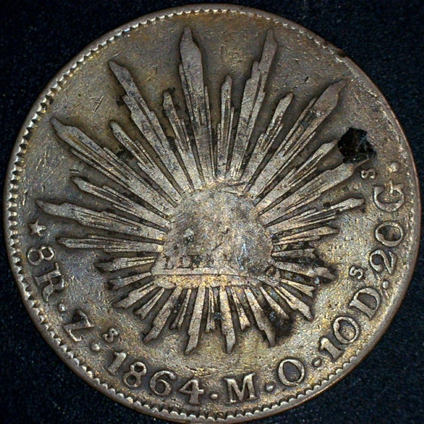 Mexico. 8 Reales. 1864