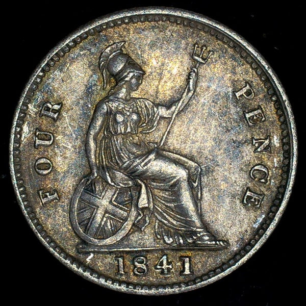 Victoria. Four Pence. 1841.