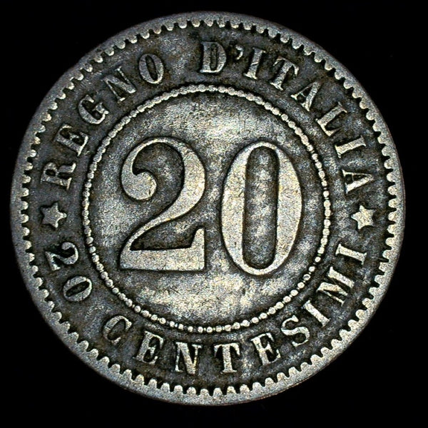 Italy. 20 Centisimi. 1894