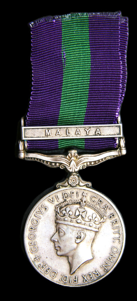 General Service 1918-62, 1 clasp, Malaya. Webb. R.A.