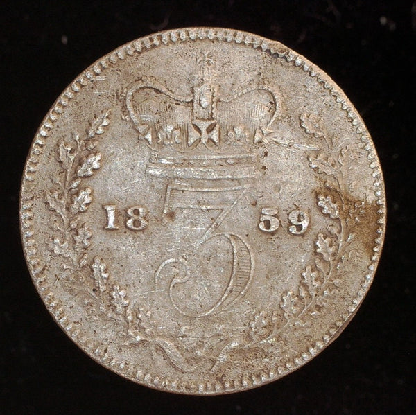 Victoria. Threepence. 1859