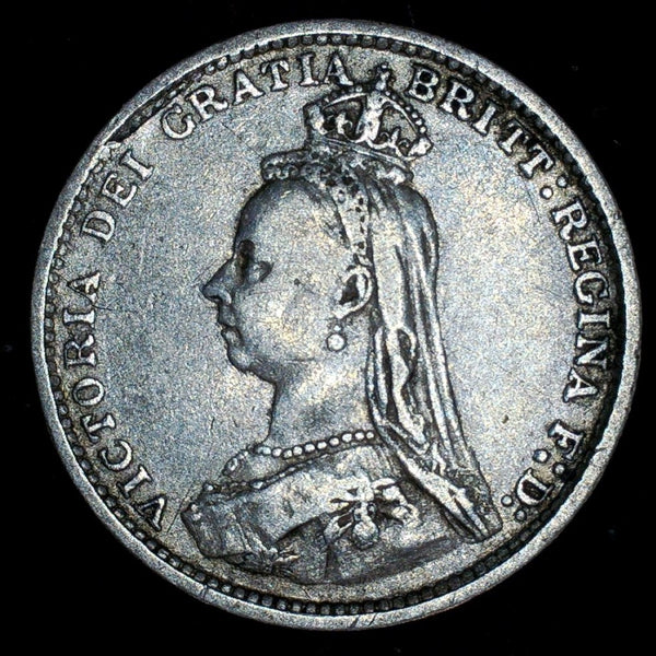 Victoria. Threepence. 1887 Jubilee head. A selection.