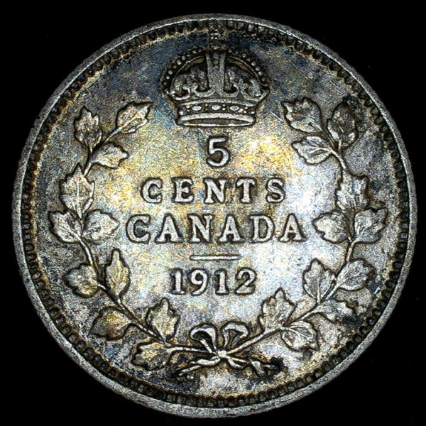 Canada. 5 Cents. 1912.