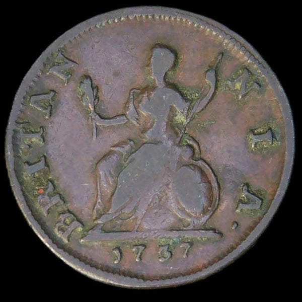 George II. Farthing. 1737