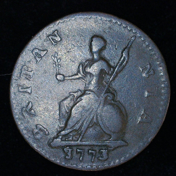 George III. Farthing. 1773