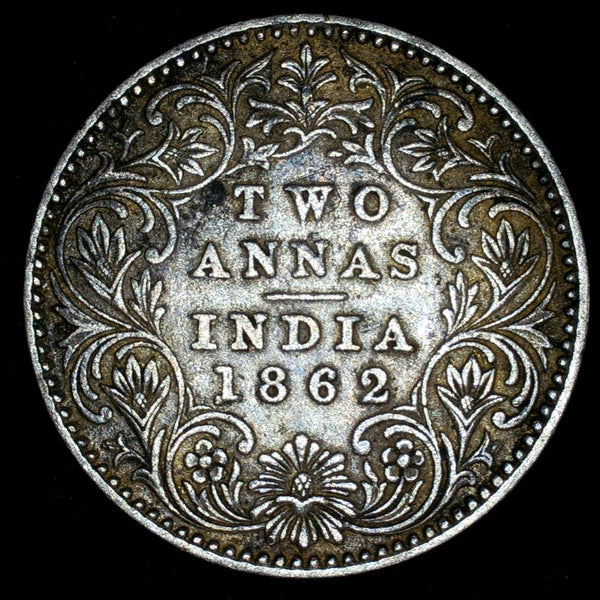 India. 2 Annas. 1862