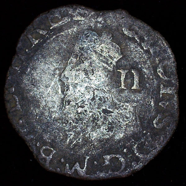 Charles I. Twopence. 1625-49