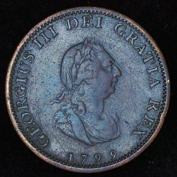 George III. Farthing. 1799