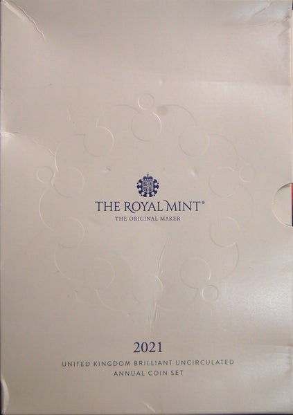 Royal Mint 2021 UK uncirculated coin set