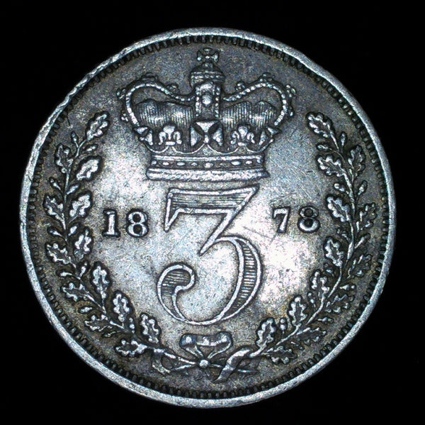 Victoria. Threepence. 1878