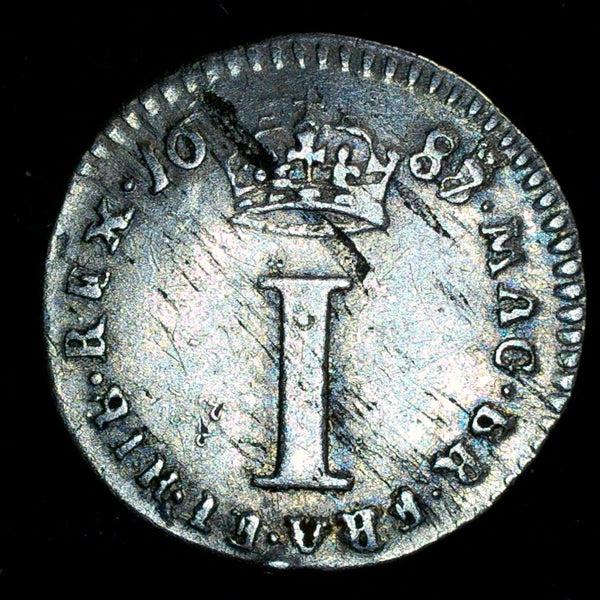 James II. Penny. 1687/8